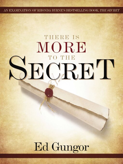 Title details for There is More to the Secret by Ed Gungor - Wait list